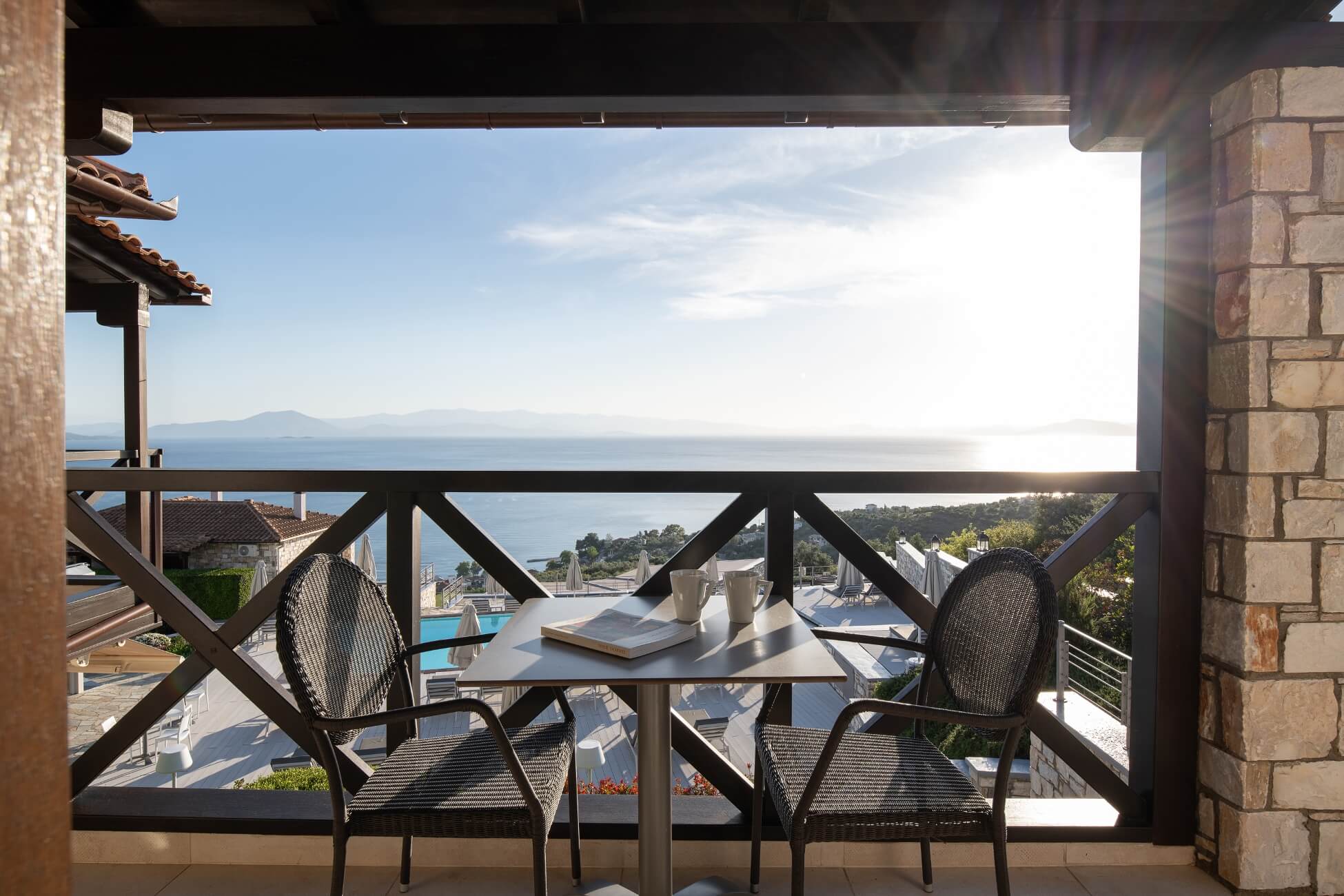 Balcony View Karavia Lix Inn Pelion Balcony View Karavia Lux Inn Pelion